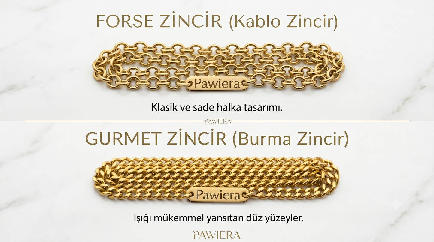 Kişiye Özel Damla Kolye – Altın Seri