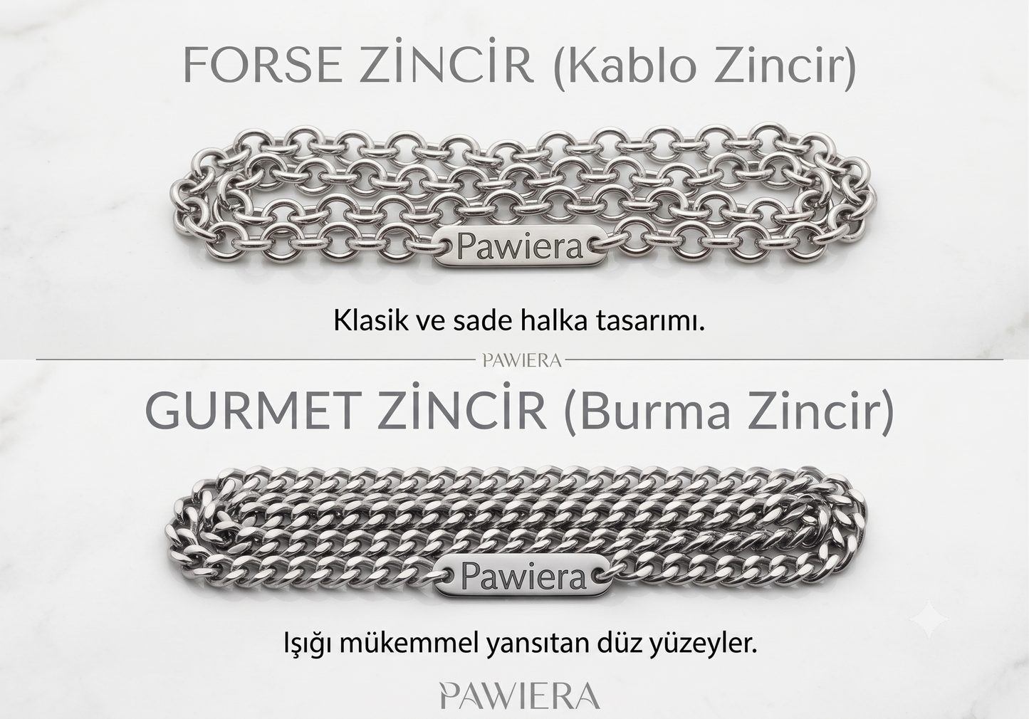 Kişiye Özel Yuvarlak Kolye – Gümüş Seri