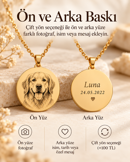 Ön arka yüz kişiselleştirme örneği, temsili görsel